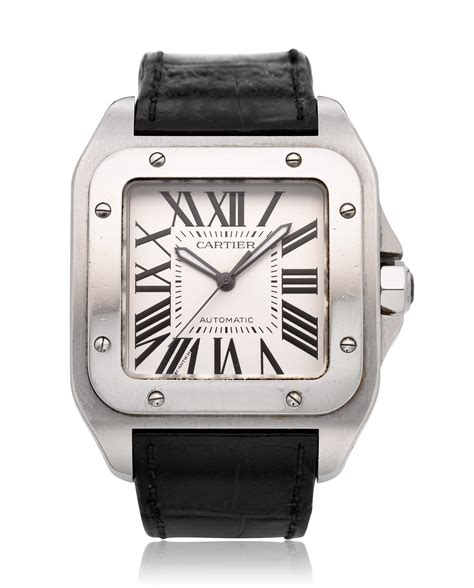 cartier santos 100 original vs replica|cartier santos watch for sale.